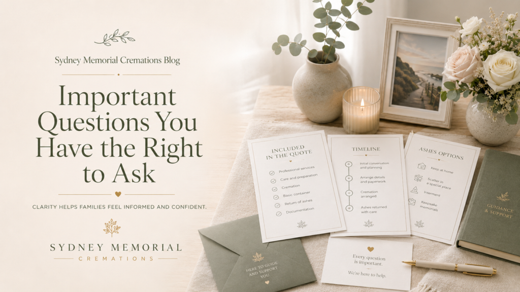 What a Professional Funeral Service Should Provide